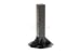 30H Steel Post W/ Fixed Base - Black