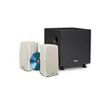Cambridge SoundWorks Ensemble 208N Subwoofer/Satellite Speaker Package, White
