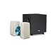 Cambridge SoundWorks Ensemble 208N Subwoofer/Satellite Speaker Package, White