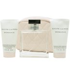 ROMANCE by Ralph Lauren SET-EAU DE PARFUM SPRAY 3.4 OZ & BODY LOTION 1.7 OZ & SHOWER GEL 1.7