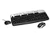 Creative Desktop Wireless 6000 - Keyboard - wireless - RF - mouse - USB wireless receiver - black, silver - UK