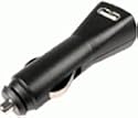 ZiplinQ Retractable Cable - 12V DC Plug to 5V USB Adapter