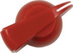 Chicken Head Knob, Red