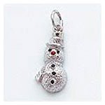 Snowman Charm
