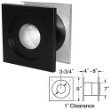 3" Diameter Pelletvent Pro Wall Thimble For 1" Clearance