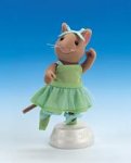 Angelina Ballerina - Alice Figure in Green Tutu