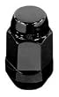 McGard 64015 Chrome/Black Bulge Cone Seat Style Lug Nuts (M12 x 1.5 Thread Size) - Set of 4