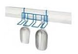 Scoop Holder, 10 L x 5 W, Polygard blue epoxy by Amco Smallwares