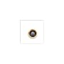 Studex Sterilized Piercing Earrings * Ear Stud * Black Onyx * Regular