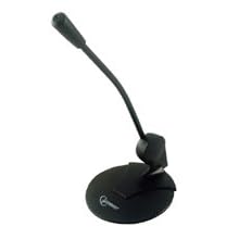 DESKTOP MICROPHONE MIC GEMBIRD - BLACK