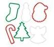 NEW Pk of 24 GLOW IN THE DARK Rubber Bands CRAZY Holiday