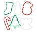 NEW Pk of 24 GLOW IN THE DARK Rubber Bands CRAZY Holiday
