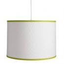 Lime Trim Pagoda Lampshade