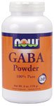 GABA Powder by NOW Foods - (500mg - 6 oz. Powder)