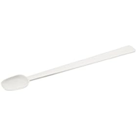 Bel-Art, Scienceware, 367240000, Spoon, Sampler, 1/2 Teaspoon, Polypropylene, 12/Package