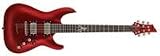 Schecter C-1 Lady Luck Electric Guitar, Racing Red