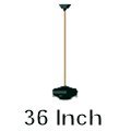 Minka-Aire DR536-MW 36 Downrod Mossoro Walnut
