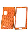 Nokia E7-00 Lattice Snap-on Cover Faceplate / Executive Protector Case (Ora ....