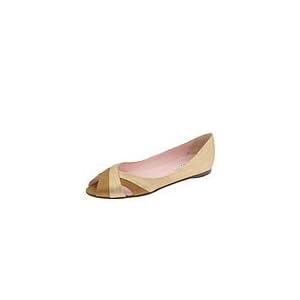 Buy Isaac Mizrahi Bea 3 | Ladies Dress Flat Shoes Gold Bronze Soft Metal Kid by Isaac Mizrahi