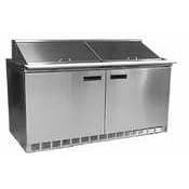 Delfield Compact Salad Top Refrigerator - 4 Drawers - 60''