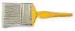 Industrial Grade 1TTX6 Flat Sash Varnish Brush, Gray, 3 In