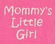 Pink MOMMY'S LITTLE GIRL Dog Tank Top Shirt at THE REGAL DOG - Size Small S