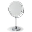 Swissco Chrome & Acrylic Standing Mirror 6" 1X/7X
