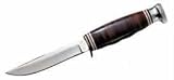 Search : Ka-Bar Deluxe Little Fin, Leather Handle, Leather Sheath KB1226