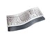 Fellowes Jewel Tones Gel Wrist Rest - Keyboard wrist rest - graphite