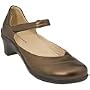 Aravon Women's Maya Mary Janes,Bronze Metallic Leather,8 B US
