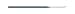 Moody Tools 55-1781 10mil Precision Probe, Single Bend #6