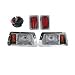 Golf Tail Lights
Yamaha G14 - G22 Golf Cart CHROME Headlight & LED Tail Light Kit