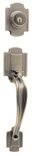 Kwikset Farmington Handleset w/ Lido Lever - Single Cylinder - 687FN