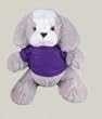 11" Tumbles Gray Dog w/ Embroidered eyes