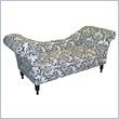 Furniture online: Skyline Furniture Chaise Fainting Lounge in Traditions Black