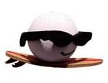 Surfer Dude Antenna Ball Topper
