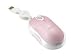 Dicota Spirit optische Notebook Maus schnurgebunden pink