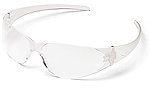 Crews Checkmate safety glasses, Clear Clear, Anti-Fog