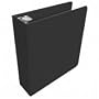 Wilson Jones (W362-44B) 3-Hole View Binder, 2 inch Rings, 11 inches x 8 1/2 inches, Black