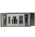 KENNETH COLE BLACK by Kenneth Cole For men SET-EDT SPRAY 3.4 OZ & AFTERSHAVE GEL 3.4 OZ & HAIR AND BODY WASH 3.4 OZ & DEODORANT STICK 2.6 OZ & EDT SPRAY .5 OZ (Fragrance - men Gift Sets)