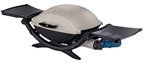 Weber Q 200 Portable Propane Grill, Silver