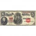 1907 $5 Legal Tender Note, VF-image