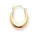 Sardelli - 14k Oval Polished Hoop Earrings