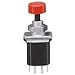 46-200-RED, Switch Push Button N.O./N.C. DPDT Round Button 0.25A 220VAC Momentary Contact Solder Panel Mount (5 Items)