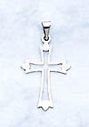 Cross In Platinum