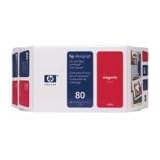 HP C4892A  Ink Cartridge Valuepack No 80 Magta 350Ml
