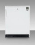 Summit Refrigeration CT66LBIMED - Built In Undercounter Refrigerator/Freezer, White, 5.3-cu ft