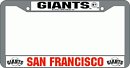 San Francisco Giants Chrome License Plate Frame