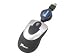 Targus Notebook Optical Retractable Mouse - Mouse - optical - wired - USB - black, silver