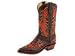 Tony Lama El Paso Collection | Cowboy Boots Nicotine Crunch Goat Foot Top